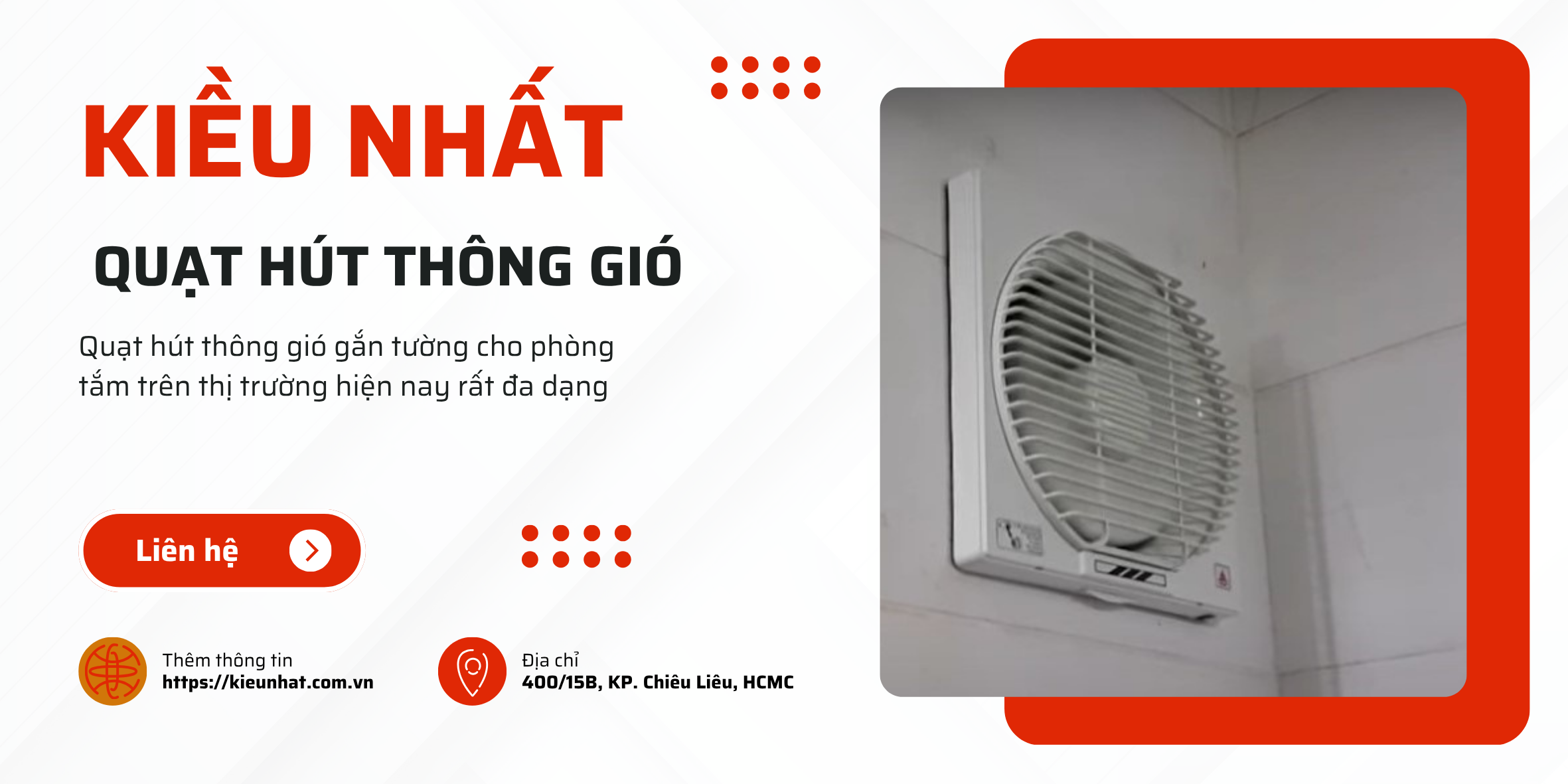 quạt hút thông gió phòng tắm